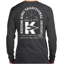 Load image into Gallery viewer, Kustom King - Charcoal - Long Sleeve Shirt
