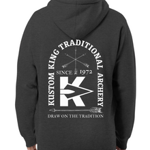 Load image into Gallery viewer, Kustom King - Charcoal Hoodie
