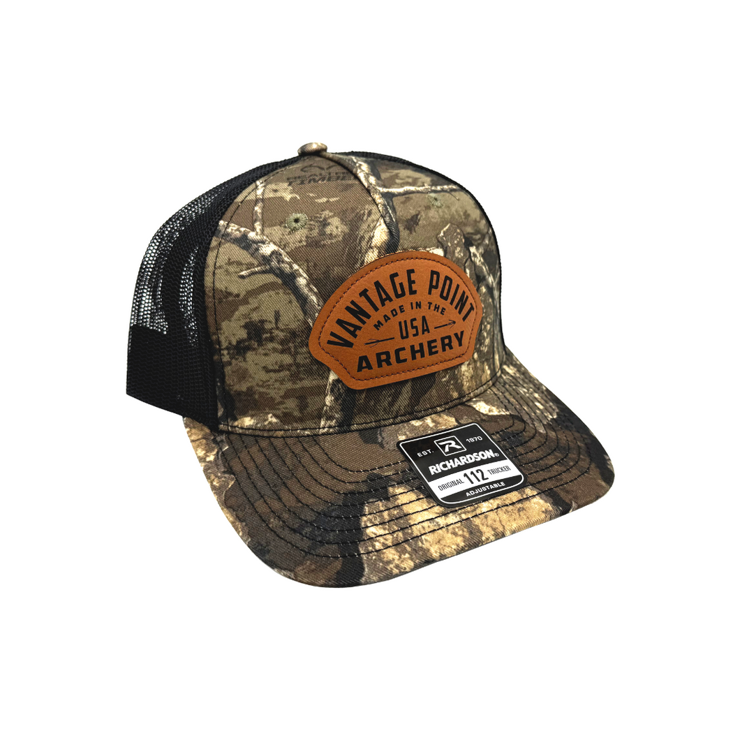 VPA - Vantage Point Brown Patch Trucker Hat - Camo