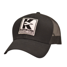 Load image into Gallery viewer, Kustom King Trucker Hat - Black Out
