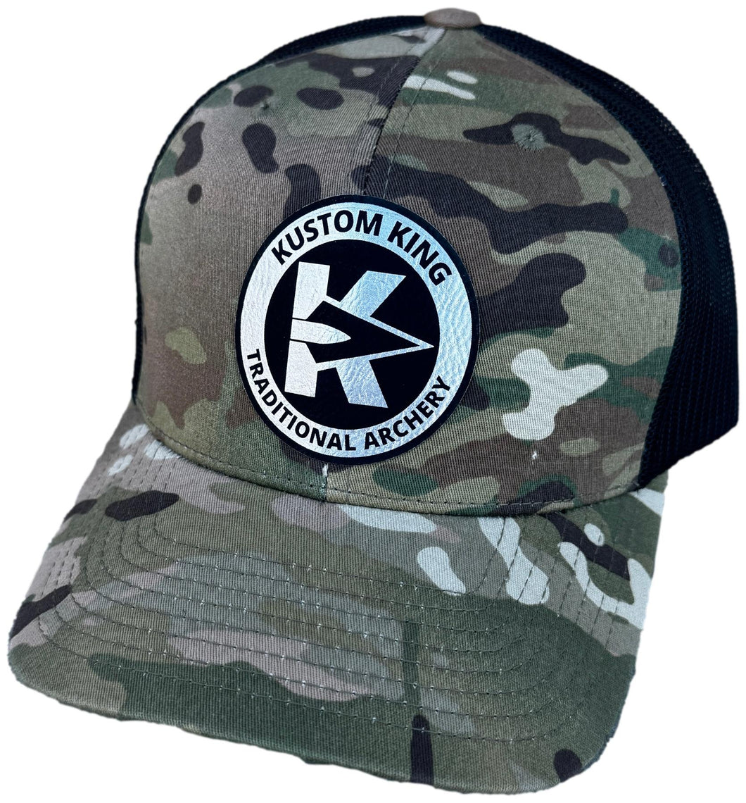 Kustom King Trucker Hat - Camo and Black