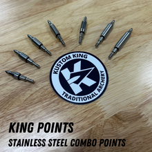 Load image into Gallery viewer, King Points - Stainless Steel Combo Point
