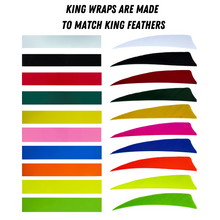 Load image into Gallery viewer, King Wraps - Arrow Wraps - Solid - 7&quot;
