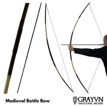 Load image into Gallery viewer, Medieval Battle Bow
