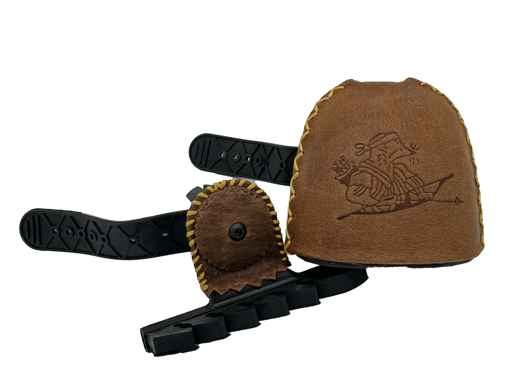 Brown Boa Bow Brown Boa Bow