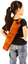 Load image into Gallery viewer, Bearpaw Leather Youth Back Quiver
