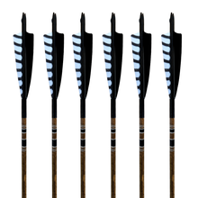 Load image into Gallery viewer, King Arrows - Traditional Arrows - Black Jack
