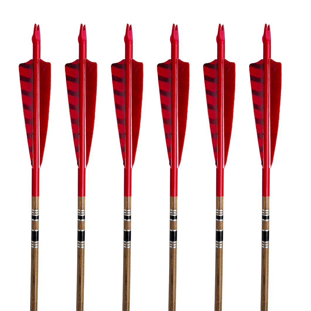 King Arrows - Traditional Arrows - Red