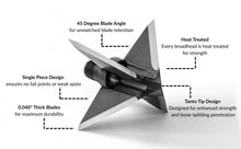 Load image into Gallery viewer, TOTA | 100 grain XL broadhead | 1-3/16-inch solid | fixed blade

