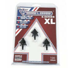 Load image into Gallery viewer, TOTA | 100 grain XL broadhead | 1-3/16-inch solid | fixed blade
