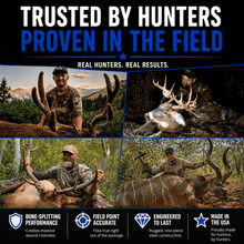 Load image into Gallery viewer, TOTA | 100 grain XL broadhead | 1-3/16-inch solid | fixed blade
