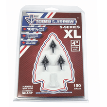 Load image into Gallery viewer, TOTA | 150 grain XL broadhead | 1-3/16-inch solid | fixed blade
