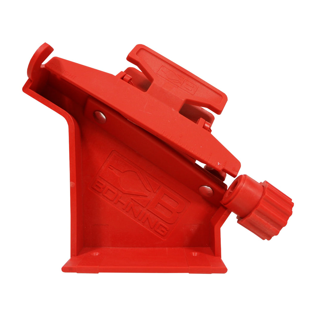 Bohning Pro Class Fletching Right Clamp Replacement - Red Blazer Vanes For Archery & Bow Hunting
