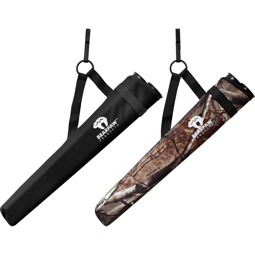 Bearpaw Side Quiver with Belt Clip -Camo and Black
