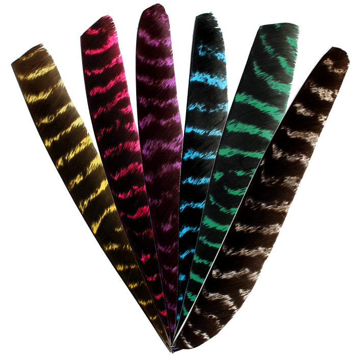 Full Length Natural Barred Feathers by Bearpaw