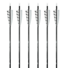 Load image into Gallery viewer, Bearpaw Bandit Arrows - Shield Feathers - 6 Pack
