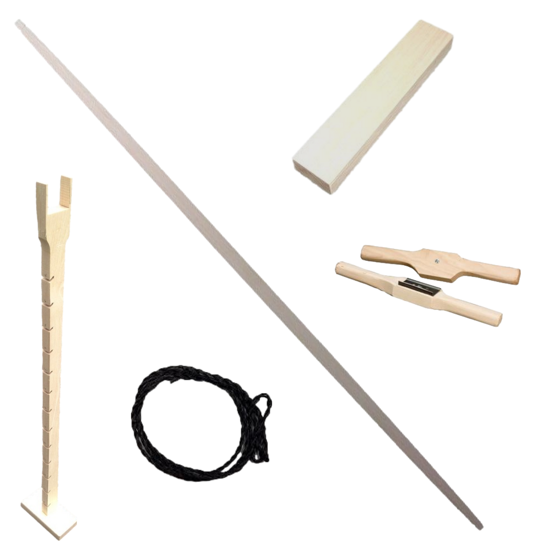 Deluxe Hickory Flatbow Kit 72
