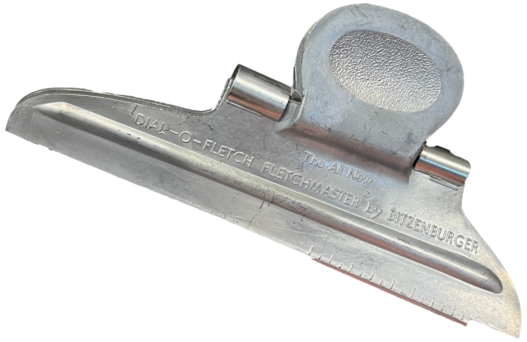 Bitzenburger Left Wing Fletching Jig With Clamp - Made In USA (Model 1004)