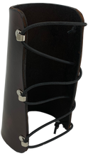 Load image into Gallery viewer, Classic Traditional Arm Guard - Dark Brown
