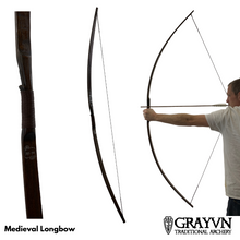 Load image into Gallery viewer, Medieval Longbow
